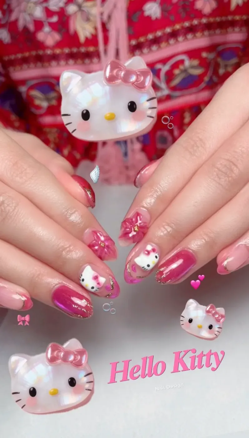 Specialty gel nail reference at Lashberry House Bangkok